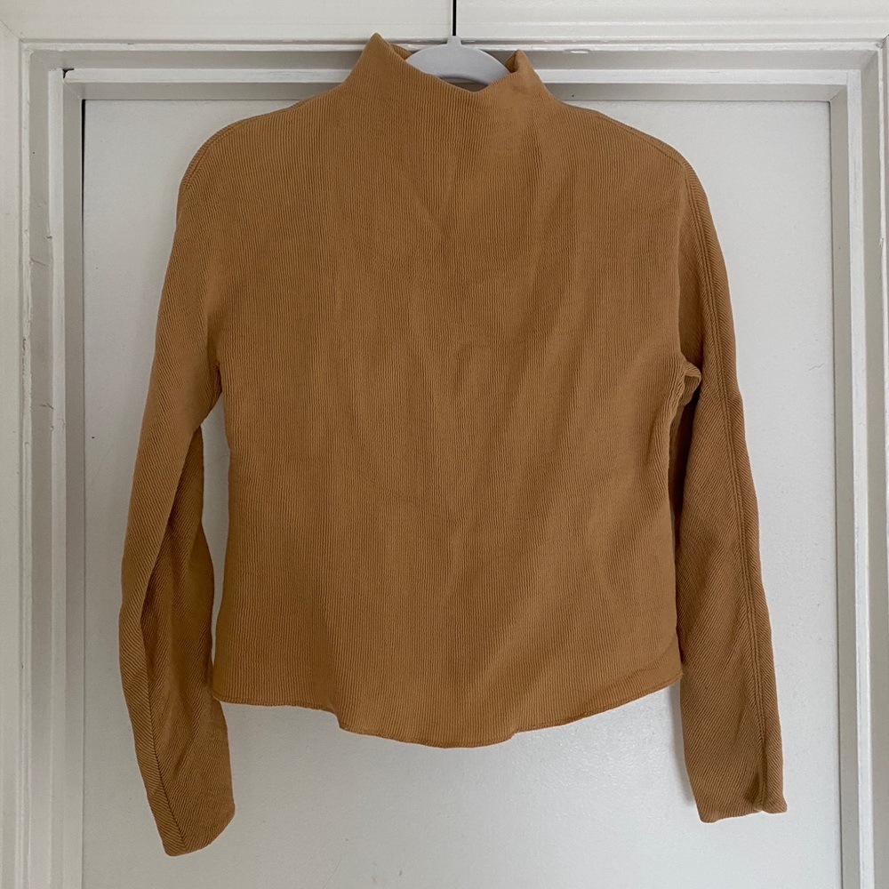 NANUSHKA mock neck top